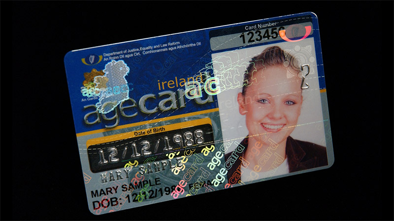AGE CARD IRELAND