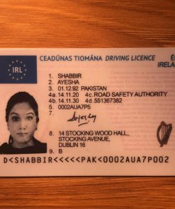 IRISH DRIVING LICENSE FOR SALE