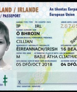 IRISH DRIVING LICENSE FOR SALE